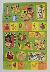 Disney The LION KING / Sticker sheet