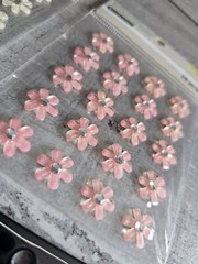 Sticker Lot Flowers Scrapbooking 3D Stickers Floral Gemstone Spring Jolee’s #119