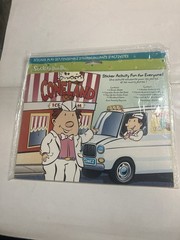 Vintage Coneland Ice Cream Sticker Activity Book Stickety Doo Da Sealed Pack
