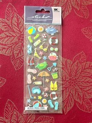 YOU CHOOSE – BEACH SUMMER VACTION TRAVEL STICKERS JOLEE’S STICKO PAPER BLISS