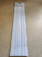 The Paper Studio/Stick-a-bilities~White Trim Border Stickers
