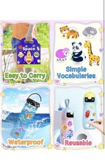 Benresive Reusable Sticker Books for Toddlers, 3 Sets Travel Stickers for Kids