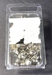 Lot Of Craft & Scrapbooking Supplies: Small Stencils Tags Embellishments Misc