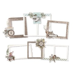 Simple Stories ~ SIMPLE VINTAGE WINTER WOODS ~ Chipboard Frames