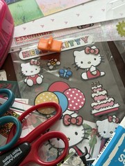 Huge Lot of Scrapbooking Art Supplies Mixed Lot Stickers Tools Paper & More
