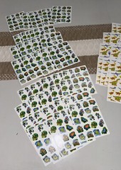 Vintage Carson Dellosa Sticker LOT Dinosaurs Rainforest Animals – 84 Sheets