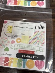 CLOSE TO MY HEART SCRAPBOOKING STICKERS IT’S THE LITTLE THINGS CC12318 NEW