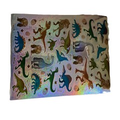 Dinosaur Fun Cartoon Sticker Sheets for Scrapbooking Crafts Decorative Hobbies