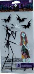 RARE EK Success Disney NIGHTMARE BEFORE CHRISTMAS Dimensional Stickers RETIRED