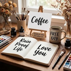 576 Pcs Waterproof Vinyl Letter & Number Sticker Set for Back to School Décor