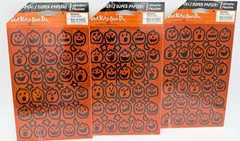 American Greetings Halloween Sticker Lot 15 Sealed Packs 109 Sheets NOS Teachers