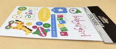 Keepsake Essentials Stickers BABY GIRL Angel Precious 2-Sheets Scrapbook, NEW