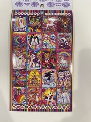 Lot Of 3 Lisa Frank Sticker Books 1800 Stickers Total Colorful 90’s Style