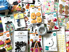 NIGHTMARE B4 CHRISTMAS HALLOWEEN DOODLEBUG STOCKING STICKERS EMBELLISHMENTS $150