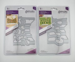 23 Piece Lot Mixed Theme Paper Dies Embossing Folders New in Package
