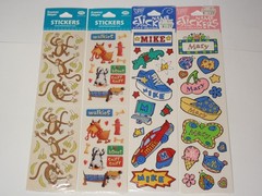 Lot 15 Packs Frances Meyer Stickers: Bug, Train, Splashes, Lunch, Money…SEALED