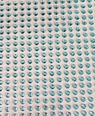 4x 3mm Self Adhesive Rhinestone Crystal Bling Gemstones 4 Sheets 1541 Pieces EA