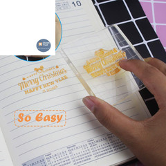 WeiMeet 4 Pieces Stamp 7.5 x cm, 5 x 5 3.8 x 2.5 x cm
