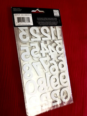 ALPHA CHIPS 112 Pieces Upper Lower Alphabet Numbers Stickers Black Gray Gold