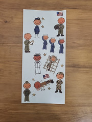 MIXED LOT Marines Jolee’s EK Creative Memories in Uniform Design Stickers USA