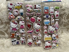 Retro Vintage Look Hello Kitty 3D Bubble Puffy Stickers 3 sets (#20)