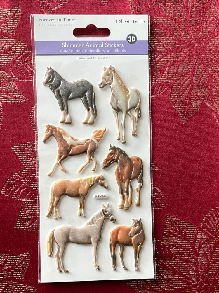YOU CHOOSE – NEW – HORSE & ON THE FARM STICKERS RARE JOLEE’S DOODLEBUG SANDYLION