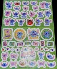 DISNEY STITCH STICKERS✨💚✨💙✨🩷✨💜✨💛✨7 1/2”x 5 1/2”✨SNACKS✨FODDIE✨SWEETS✨💫