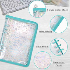 4 in 1 Sticker Storage Organizer, Binder with Storage Sleeves and Release Paper,