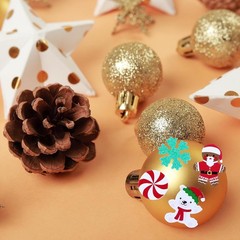 Winlyn 522 Pcs Bulk Assorted Christmas Stickers Christmas Crafts Foam Self-Adhes