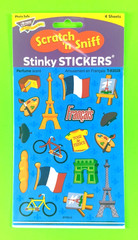 Trend Perfume Scented Amusement En Francais Stickers Pack 4 Sheets Retired