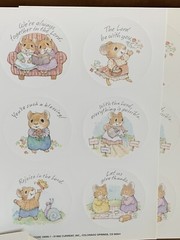 CURRENT INC. Vintage Stickers Christian Scriptures NEW lot of 19 sheets