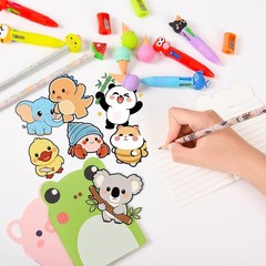 247-Piece Stationery Set for Student Rewards, Pencil Erasers Notebook Stickers f