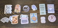 Lot Junk Journal Paper Stickers Tickets Tags Labels Ephemera Vintage Post Cards