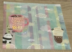 New Happie Scrappie Coffee Panda 🐼 Hobonichi Sticker Folder