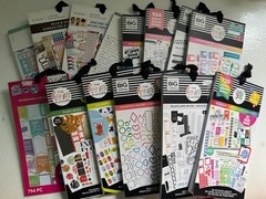 Huge Happy Planner Sticker Book Bundle, 14 Books, Planner Stickers Lot