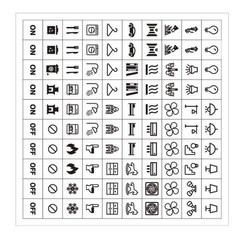 Waterproof Light Switchs Labels Sticker Transparent Household Light Switchs