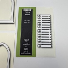 Memory Box Dies LOT of 5 Picket Fence Gothic Window Arch Iron Work