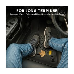 YITAMOTOR Gen2 Floor Mats Fits for 2014-2021 Toyota Tundra CrewMax Cab (with …