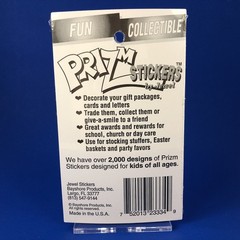 1990s Jewel | Prizm Stickers (GMC TRUCK) 3×4” Prism Sheet RARE Vintage VTG Car