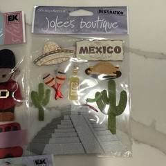 Jolee’s Stickopotamus Destination London, Mexico, Italy Journaling New