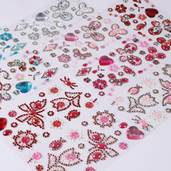 Self Adhesive Gem Stickers, Rhinestones Stick on Jewels for Crafts, Sparkly Crys