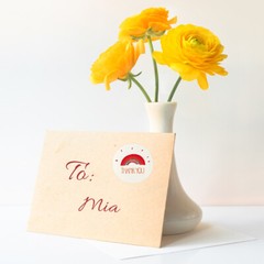 Wrapables 1 Inch Reward, Birthday, Thank You Stickers (1000pcs)​