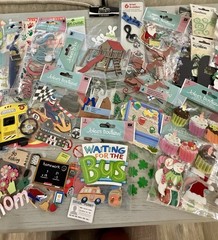 Jolee’s Boutique, Sandylion, Jolee’s By You 3D Sticker Lot Scrapbook