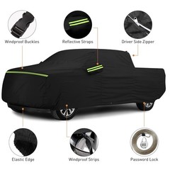 Waterproof Car Cover for 1998-2022 Dodge Ram 2500 3500 Crew Cab 6.5 ft Short …