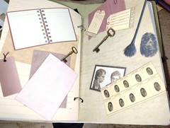 Crime Detective Junk Journals Scrapbook USA