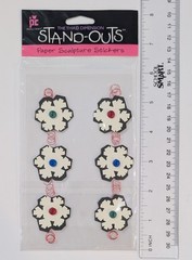Home Spun Snowflakes Borders Scrapbooking Stickers By Provo Crafts Stand-Outs