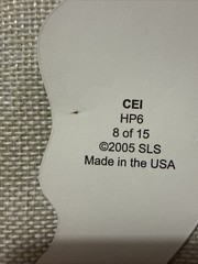 Y2K CEI HP6 SLS #8 of 15 Holographic Vintage 2005 Vending Machine Sticker