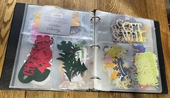 Binder Of Large Collection Of Scrapbooking Cutouts (DT-box1)