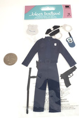 Jolee’s Boutique EK Success Police Officer Dimensional Stickers Scrapbook SPJBLG
