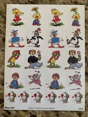 10 Suzy’s Zoo sticker sheets (lot 4)